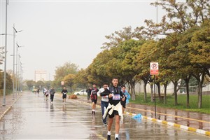 Aksaray Üniversitesinde Cumhuriyet Bayramı coşkusu koşuyla taçlandı